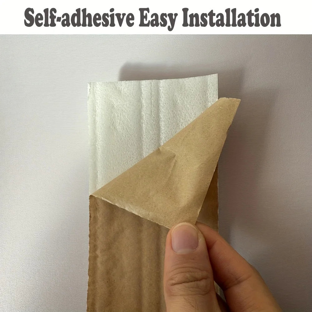 Self adhesive peeled off Wallpaper 3D Carving ceiling decorative strip wall skirting line home decoration wall sticker